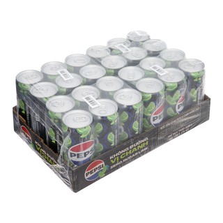 AMMYFOOD - Thùng 24 lon pepsi chanh không calo 320ml của pepsico