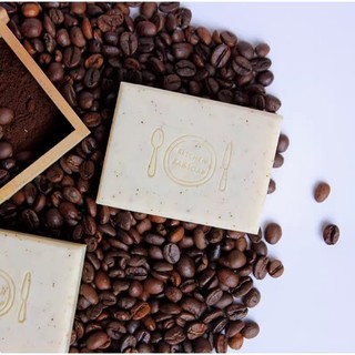 Xà bông cà phê hanmade 100g - Bánh xà phòng tẩy TBC giúp da mềm mịn sáng da tự nhiên