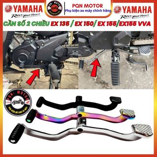 Cần Số 2 Chiều Độ Exciter 150/155 VVA/135 – Inox Xi Titan 7 Màu, Sơn Đen, Xi Trắng Cao Cấp