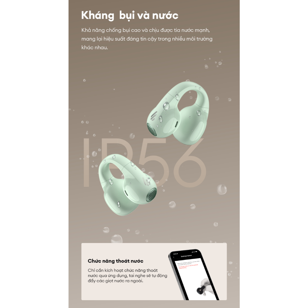 Tai Nghe Bluetooth Không Dây Kẹp Vành Tai EDIFIER COMFO C - Chơi Nhạc Tới 30H - Kháng Nước, Bụi IP56 - 15 Tháng Bảo Hành | BigBuy360 - bigbuy360.vn