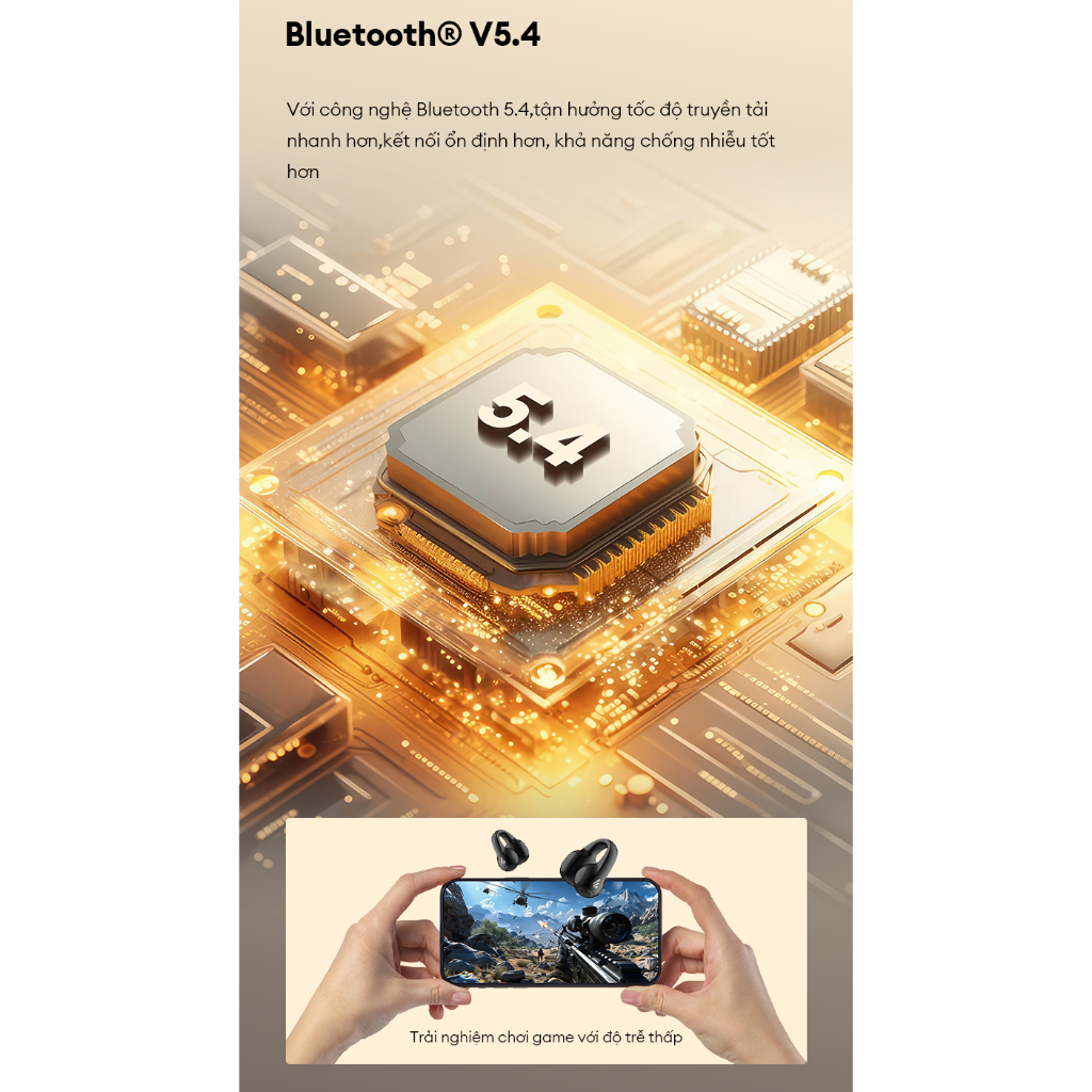 Tai Nghe Bluetooth Không Dây Kẹp Vành Tai EDIFIER COMFO C - Chơi Nhạc Tới 30H - Kháng Nước, Bụi IP56 - 15 Tháng Bảo Hành | BigBuy360 - bigbuy360.vn