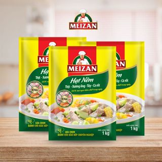 [LS] Combo 3 Hạt Nêm Meizan Vị Heo 1kg