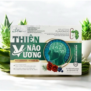  Hoạt huyết Thiên Não Vương  hộp 2 lọ x 30 viên - Hỗ trợ hoạt huyết tăng cường tuần hoàn máu não 