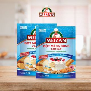 [LS] Combo 2 Bột mì đa dụng cao cấp Meizan Gói 1kg