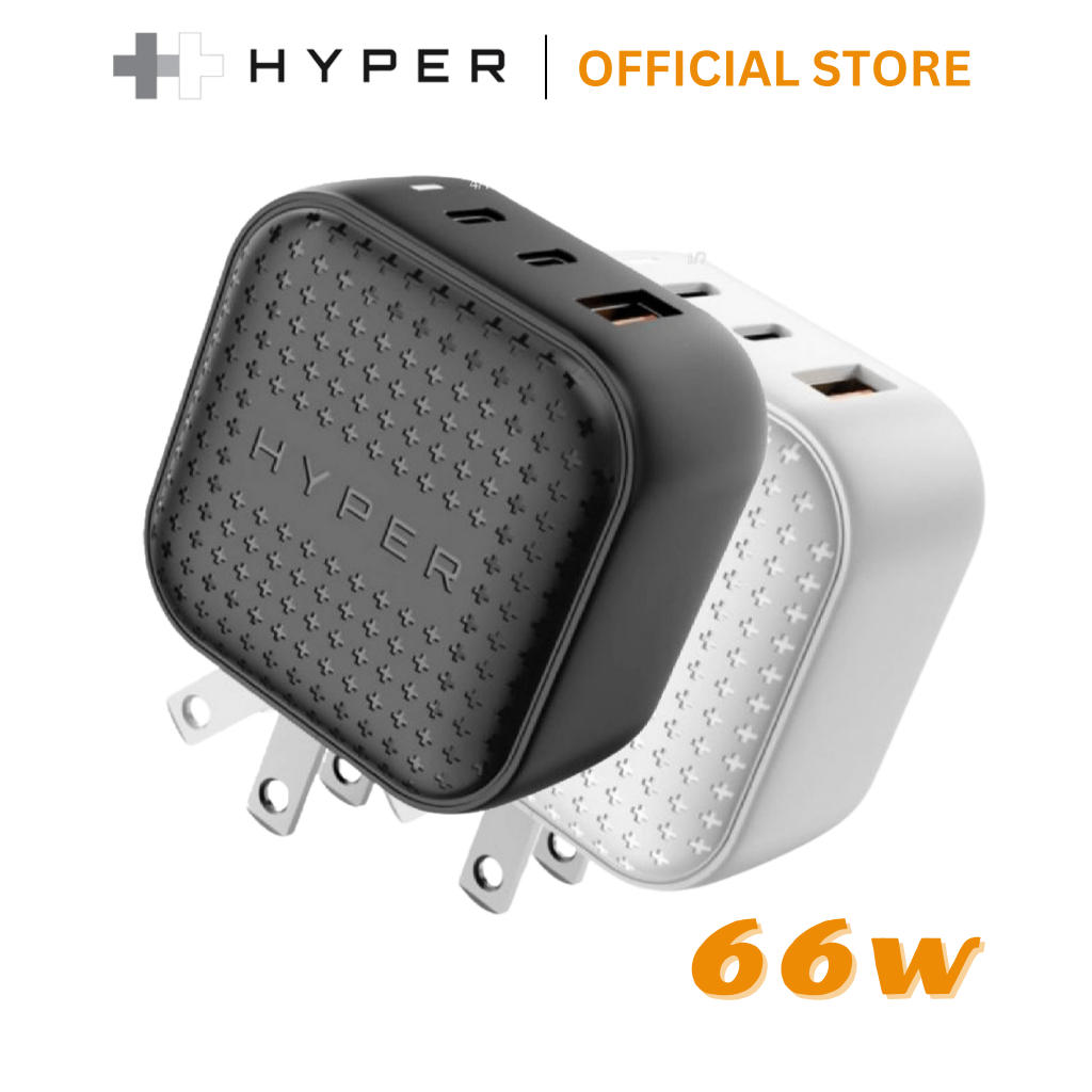 Củ sạc nhanh đa cổng 66W Hyper Juice GAN 2C1A PD/QC 3.0 nhỏ gọn, chính hãng, sạc tốc độ cao - HJ265 | BigBuy360 - bigbuy360.vn
