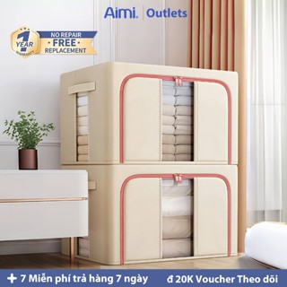 Hộp đựng Quần Áo Giỏ đựng Quần áo Khung Thép Thể Gập Lại 80L/130L Chống Nước