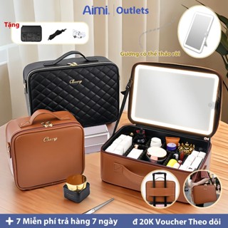 Cốp Makeup Cốp đựng Mỹ Phẩm Có LED Gương Có Thể Tháo Rời Cốp Makeup Chuyên Nghiệp Túi đựng đồ Trang