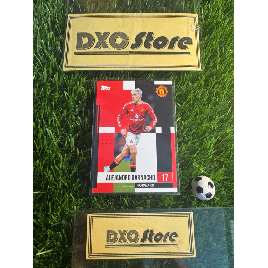 [ CHÍNH HÃNG ] - TOPPS MANCHESTER UNITED TEAM SET 2025 - ALEJANDRO GARNACHO