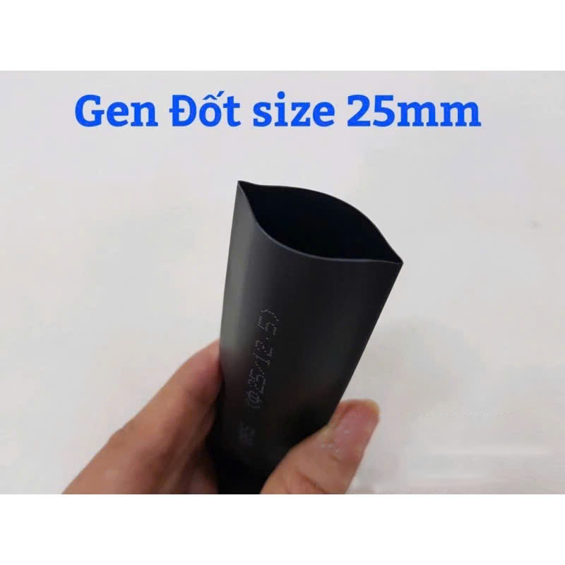Gen Co Nhiệt 25mm (1 mét)