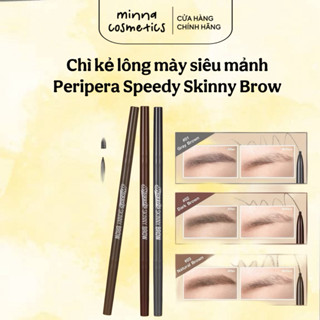   Peripera  Kẻ Lông Mày Đầu Mảnh Peripera Speedy Skinny Brow 2 Đầu 