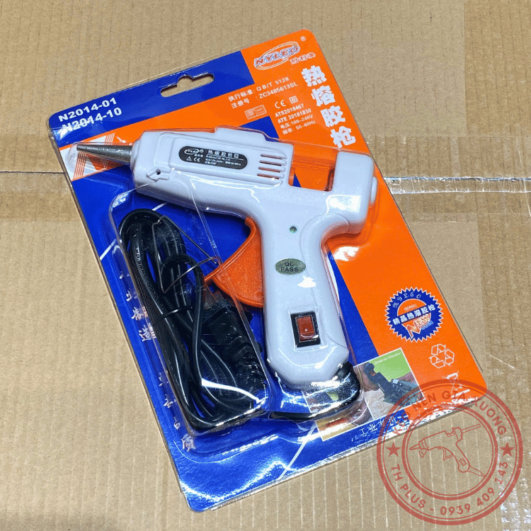 Máy bắn keo Nyleo 20W – Dùng keo nến nhỏ 7mm | Nhỏ gọn – Dán chắc – Nhanh nóng – TH Plus