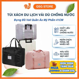 Túi Xách Du Lịch Đa Năng Vải Dù Chống Nước Túi Đựng Đồ Cài Vali Đựng Quần Áo Mỹ Phẩm