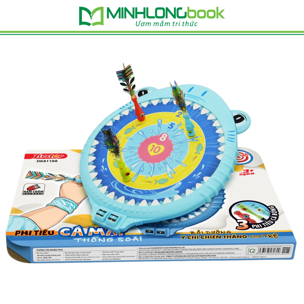 Đồ Chơi DUKA: Phi Tiêu Cho Trẻ Em - Cá Mập Thống Soái DK81188