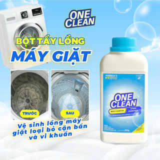 Bột Tẩy Lồng Máy Giặt One Clean – Vệ Sinh Lồng Giặt, Khử Mùi, Diệt Khuẩn – 500g