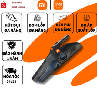Máy Hút Bụi Ô Tô Xiaomi MICAR DC12V, Máy Hút Bụi Cầm Tay Đa Năng 5IN1, Bơm Lốp Ô Tô Siêu Khỏe Bền