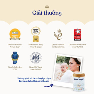 ( DATE 12/2026) Sữa công thức dê Kendamil Goat số 3 (800g)