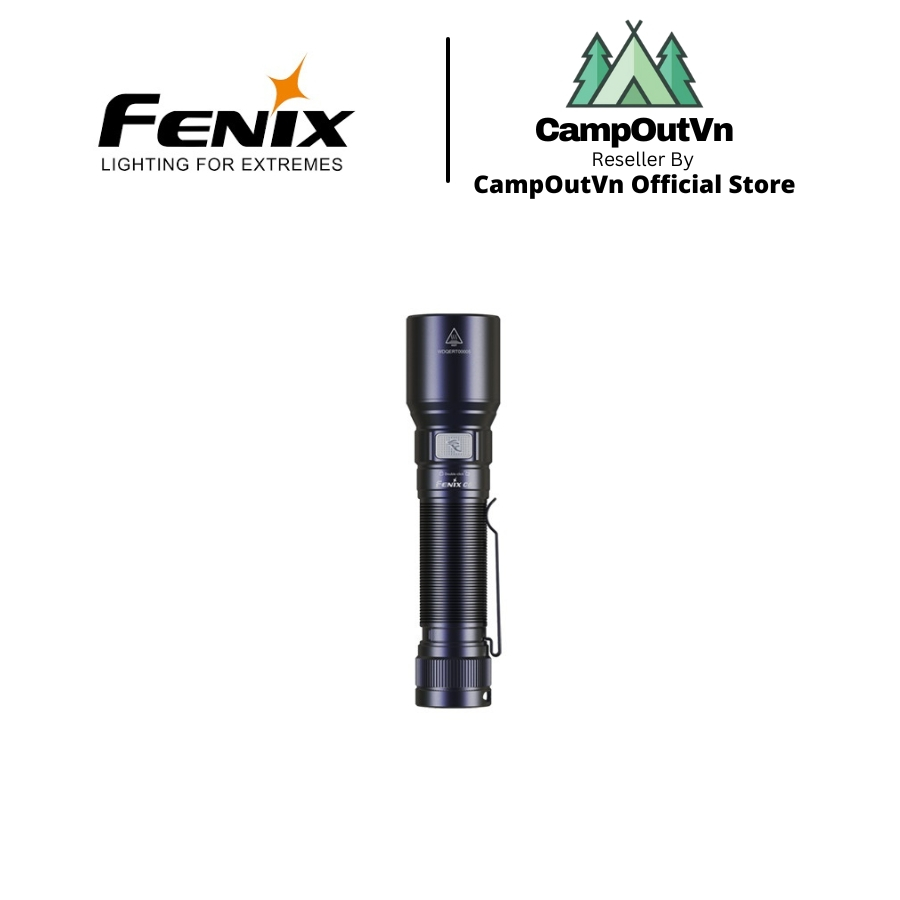 Đèn Pin nhỏ gọn cắm trại Fenix C6 V3 tiện lợi du lịch dã ngoại campoutvn A677