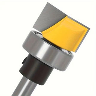 Mũi phay gỗ lấy nền thẳng 19mm lưỡi hợp kim carbide 3 cạnh sắc bén