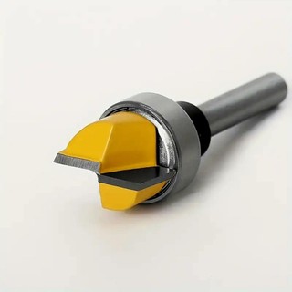 Mũi phay gỗ lấy nền thẳng 19mm lưỡi hợp kim carbide 3 cạnh sắc bén