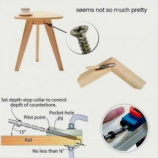 Bộ Cữ Khoan Chéo Gỗ Mini