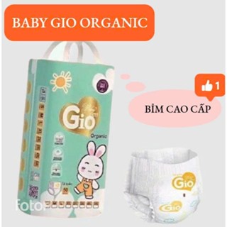  TÃ BỈM QUẦN BABY GIO ORGANIC CHO BÉ - MIỄN SHIP 100 MIẾNG  2 BỊCH   