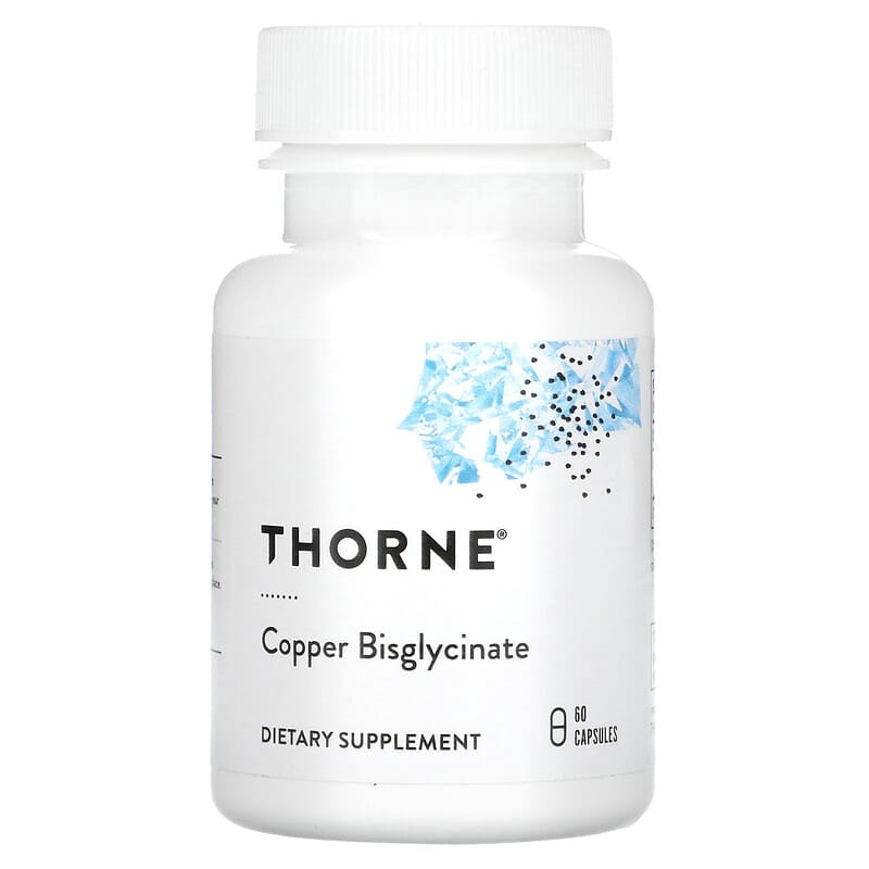 Thorne Copper Bisglycinate 2mg 60 viên