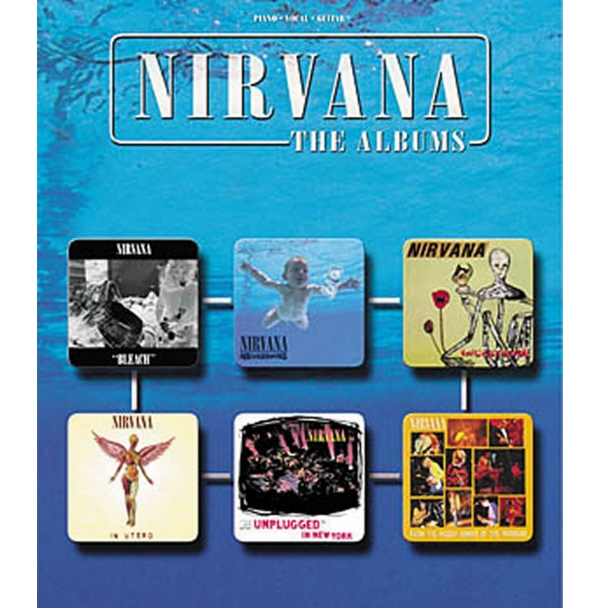 NIRVANA  CD albums gốc Bleach Nevermind Incesticide In Utero Unplugged Live
