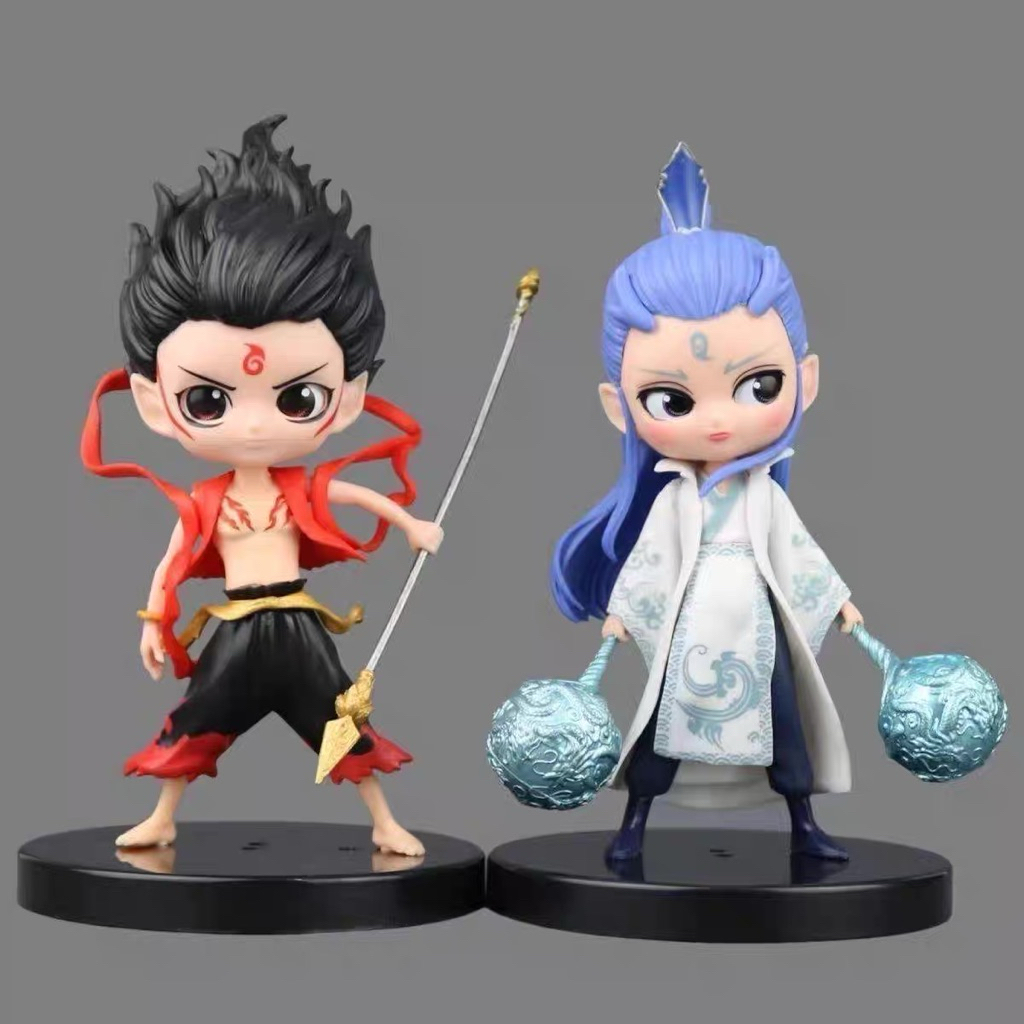 Figure mô hình NaTra Ngao Bính 3D tự lắp ráp, mô hình anime trưng bày, quà tặng sáng tạo