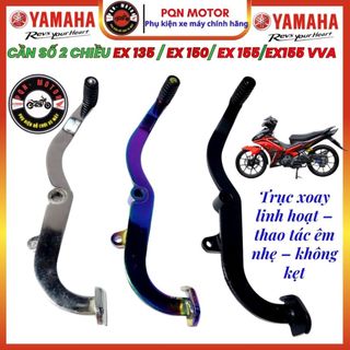 Cần Số 2 Chiều Cho Ex 155/ Ex150 / Ex 135 – Inox Xi Titan 7 Màu, Sơn Đen, Xi Trắng Cao Cấp