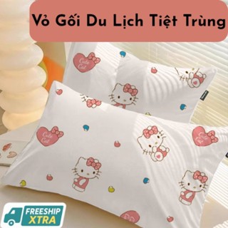 Combo 2 Vỏ Gối Du Lịch Dùng 1 Lần Tiệt Trùng Tiện Lợi