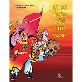 Sách - Lá cờ thêu sáu chữ vàng