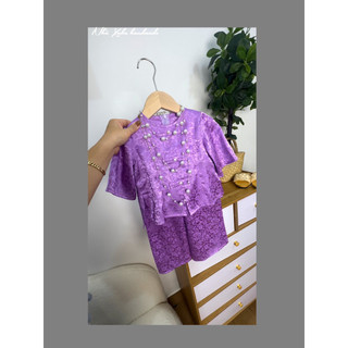 Pháp phục đi chùa Mẹ&bé gái Khánh Ân(Nhà Xuka handmade)