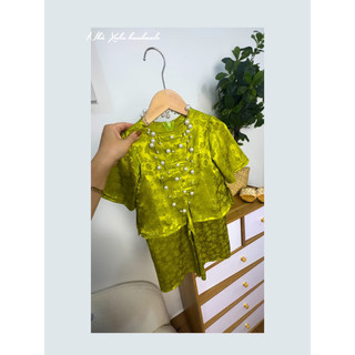 Pháp phục đi chùa Mẹ&bé gái Khánh Ân(Nhà Xuka handmade)