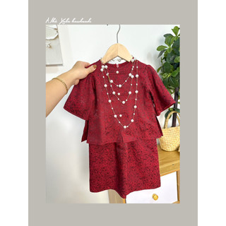 Pháp phục đi chùa Mẹ&bé gái Khánh Ân(Nhà Xuka handmade)