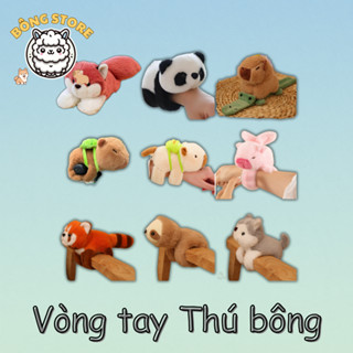  Vòng đeo tay búp bê Gấu bông Capybara Gấu trúc cực dễ thương Vòng tay Capybara Quà tặng Gấu Bông Cute - Bông Store 
