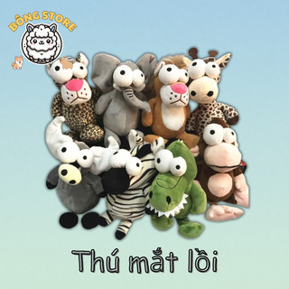  Gấu bông Thú mắt lồi 25 cm vô tri dễ thương mềm mại đáng yêu Thú nhồi bông cao cấp Quà tặng Gấu Bông Cute - Bông Store 