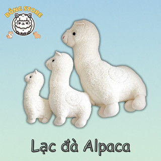  Gấu bông Lạc Đà Alpaca màu trắng dễ thương mềm mại đáng yêu Thú nhồi bông cao cấp Quà tặng Gấu Bông Cute - Bông Store 