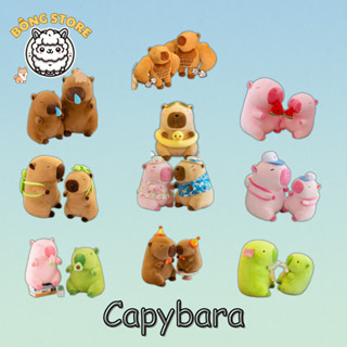 Gấu bông Chuột Lang Nước Capybara chảy nước mũi dễ thương mềm mại đáng yêu Thú nhồi bông cao cấp Quà tặng Gấu Bông