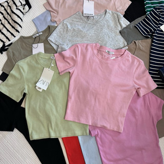 [SALE] Áo phông / áo thun croptop Zara Authentic (1660/801)