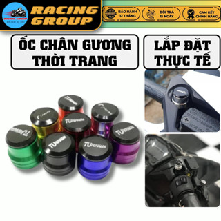 Ốc Gắn Chân Gương Xe Máy , Ốc Kiểu Gắn Chân Kính Các Dòng Xe Wave, Sirius, SH, Winner, Vision, AB...