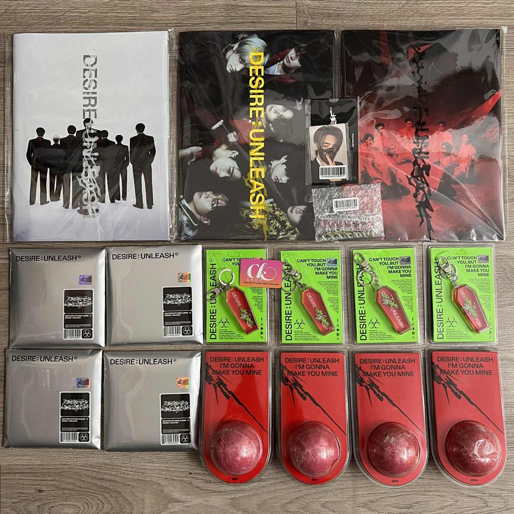 Bộ ảnh album ENHYPEN Desire : Unleash có sẵn