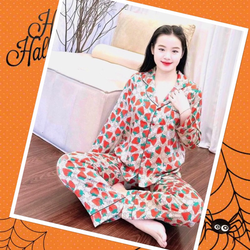 Đồ bộ pijjama lụa mềm mịn mango latin satin chuẩn size 40/60kí