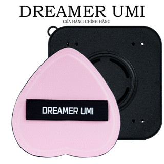 Bông Mút Tán Nền Hình Trái Tim DREAMER UMI + Kèm Hộp Đựng – Tán Kem Nền Mịn, Hạn Chế Hút Kem Nền