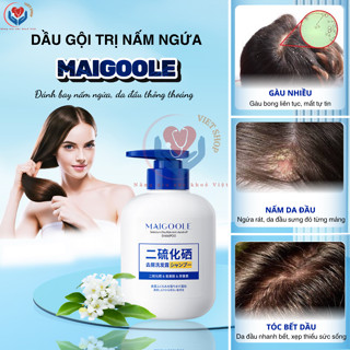  DẦU GỘI MAIGOOLE 300ML HỖ TRỢ LÀM SẠCH NẤM DA ĐẦU GIẢM GÃY RỤNG DƯỠNG TÓC MỀM MƯỢT PHÙ HỢP TÓC YẾU GÃY VIỆT SHOP 