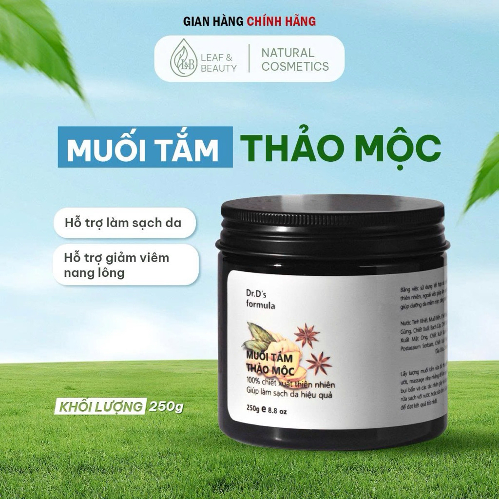 Muối tắm thảo mộc Dr.Ds Formula