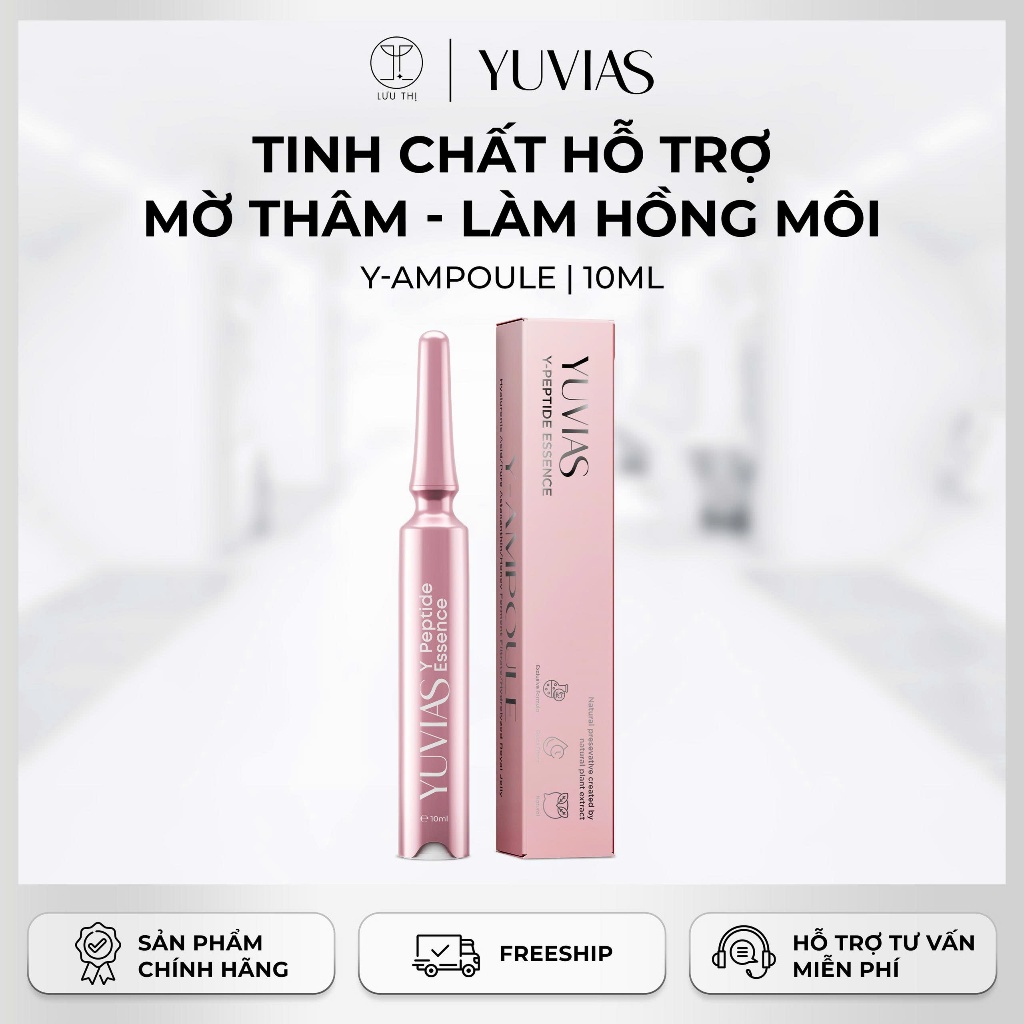  Yuvias Tinh Chất Dưỡng Hỗ Trợ Cải thiện Thâm Dưỡng Ẩm Và Cải Thiện Hồng Môi  10ml  - Y-AMPOULE 
