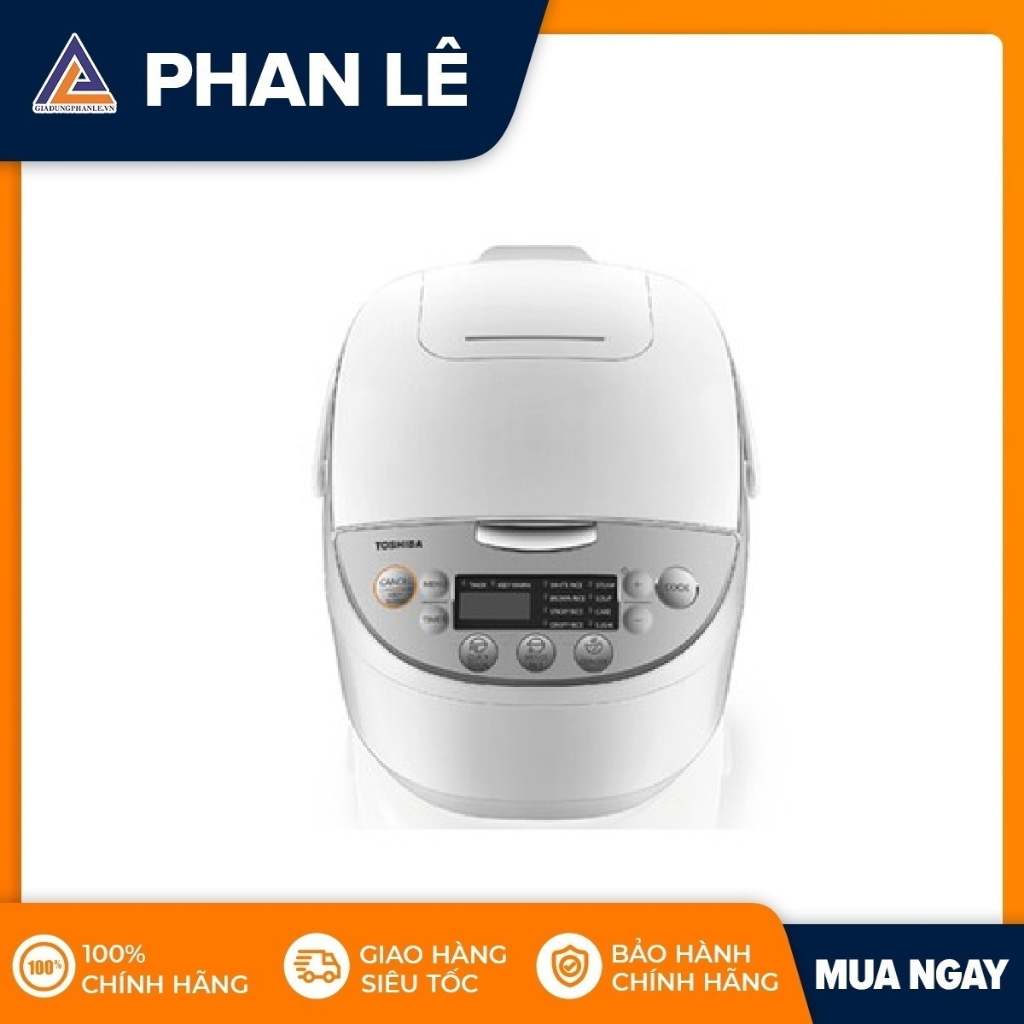 Nồi cơm điện tử Toshiba 1.8 lít RC-18DH2PV(W)