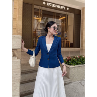 Áo vest phom vừa  vạt vuông tay dài siêu sang trọng lịch  sự  đủ size S tới 3xl