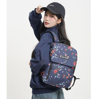 Balo Thời Trang SimpleCarry Issac 22 Họa Tiết Hoa, Ngăn Chứa Rộng Rãi, Trượt Nước