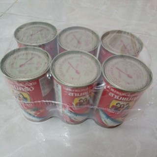 6 hộp (date2028 khui muỗng) cá mồi 3 cô gái thái lan hộp 155g